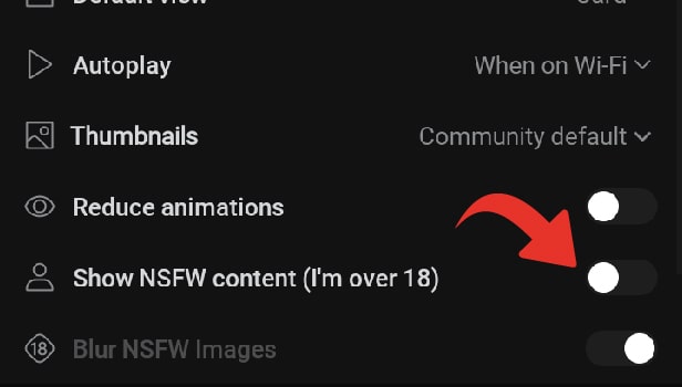 Image titled turn off NSFW posts in reddit step 5